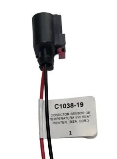 12103819 CONECTOR 2 TERMINALES BULBO TEMPERATURA SEAT IBIZA BULBO REVERSA Y BALATAS JETTA A4 103819 en internet