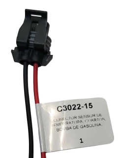 12302215 CONECTOR 2 TERMINALES BULBO TEMPERATURA CHEVROLET CUARTOS, BOMBA GASOLINA 302215 en internet