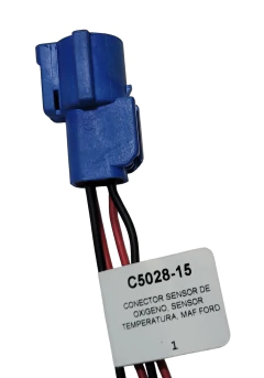 12502815 CONECTOR 4 TERMINALES REDONDA SENSOR OXIGENO , SENSOR TEMPERATURA MAF FORD 502815 - comprar en línea