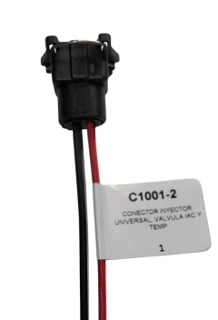 1210012 CONECTOR 2 TERMINALES INYECTOR UNIVERSAL VALVULA IAC Y TEMPERATURA VOLKSWAGEN 10012 en internet