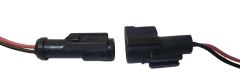 1210002 CONECTOR 2 TERMINALES REDONDAS HEMBRA Y MACHO 10002 - comprar en línea