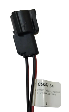 12505734 CONECTOR 4 TERMINALES REDONDAS OXIGENO FOCUS Y TPS 505734 - AUTOPARTES ELECTRICAS RAGA