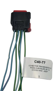 124077 CONECTOR 5 TERMINALES CHRYSLER TRANSMISION 2005-2012 RAM, JEEP 4077 en internet