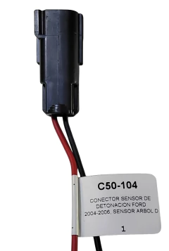 1250104 CONECTOR 2 TERMINALES MACHO BOBINA FORD TRITON 50104 - AUTOPARTES ELECTRICAS RAGA
