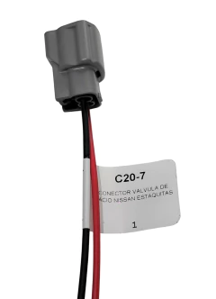 12207 CONECTOR 2 TERMINALES VALVULA DE VACIO NISSAN ESTAQUITAS 207 - AUTOPARTES ELECTRICAS RAGA