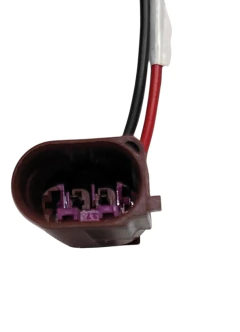 121050 CONECTOR 2 TERMINALES MACHO FRENO ABS SENSOR TEMPERATURA VOLKSWAGEN AUDI 1050 - comprar en línea