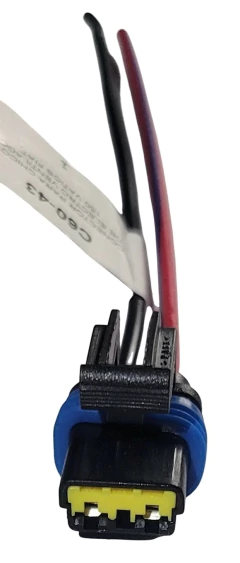126043 CONECTOR 2 TERMINALES CHICOTE AELECTO VENTILADOR FIAT 6043