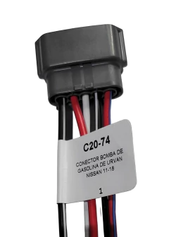 122074 CONECTOR 5 TERMIANLES BOMBA GASOLINA Y MAF NISSAN URVAN 2074 en internet