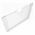 50 Display a4 expositor porta folha quadro aviso parede PETG - comprar online