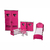 Kit Casa Boneca e Móveis Escala Barbie Emily S+S - Darama