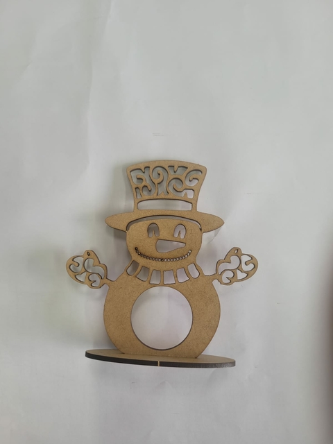 BONECO DE NEVE MDF 14 CM
