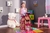 Kit Casinha Bonecas Polly Mirian + 21 Moveis E+b Darama