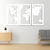 Quadro Decoração Vazado Mapa Mundi Mdf 6mm BRANCO 70X40 CM - comprar online