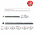 Escalimetro Trident 7830 Escala Triangular numero 1 Desetec - comprar online
