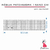 Régua Patchwork Scrapbook Corte Artesanato 15x50 cm - Fenix - loja online