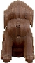 Quebra cabeça 3d cachorro decoração ornamento enfeite - Industria Fenix