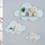 Decoração Infantil Prateleiras Nuvem Nicho 3 UN Quarto Azul