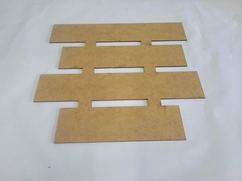 Placa Pallet Mdf 3mm 32x30 cm