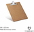 PRANCHETA MDF MADEIRA OFICIO A4 PORTÁTIL GARRA METAL 5001