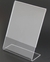 5 Display L Expositor 21x30 Acrílico Cardápio Pix Qr A4 ver na internet