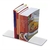Bibliocanto Suporte Apoio Livro Aparador Lateral Par Cristal - loja online