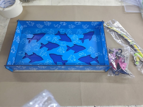 PESCA ESPORTIVA BRINQUEDO EDUCATIVO DE MADEIRA: