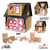 Kit Casa boneca escala Barbie garagem Milla ECO 18 MOV EC