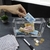 Cofre caixa Dinheiro Wood box Japones KAKEBO DESAFIO ACRILIC - loja online