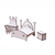Imagem do Kit Casinha Bonecas Polly Mirian + 21 Moveis E+b Darama