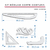 Kit Réguas Corte Costura Modelagem Alfaiate 8036 MDF Fenix - Industria Fenix
