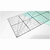 Régua Patchwork Scrapbook Corte Artesanato 10x30 cm - Fenix - Industria Fenix