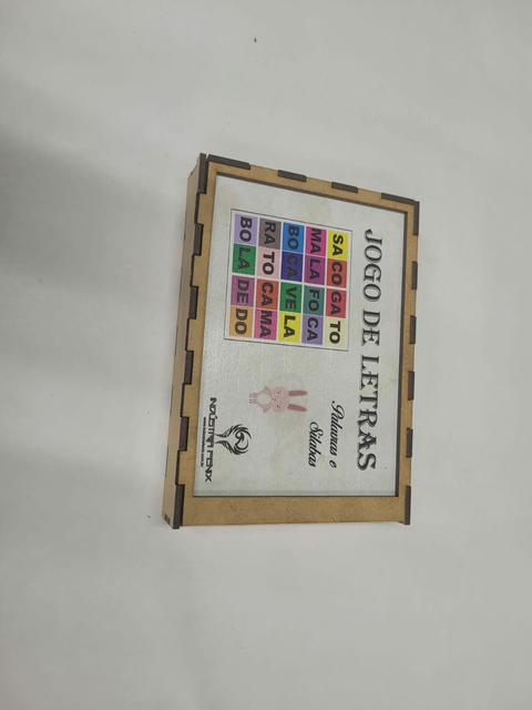 JOGO FORME PALAVRAS E SILABAS