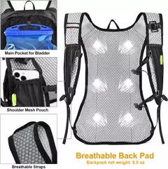 Mochila de Hidratación Deportiva 12 litros Running Ciclismo Trekking - Infinit Sports
