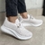 Tênis Conforto Knit Via Marte off white - comprar online