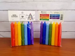 Velas Cortas Iluminarte 7 Chakras - comprar online