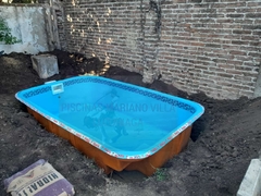 ( SEÑA ) ( RESERVA ) ( RESERVACIÓN ) MINIPISCINA DE 3M X 2M X 70CM FIBRA DE VIDRIO. ATENCIÓN CONSULTAR EL PRECIO ANTES DE LA SEÑA! 011 23640464 - comprar online