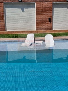 reposera de fibra de vidrio solarium playa humeda colores ENVIO A CARGO DEL COMPRADOR - piscinas mariano