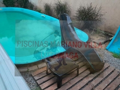 Imagen de reposera de fibra de vidrio solarium playa humeda colores ENVIO A CARGO DEL COMPRADOR