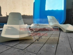 reposera de fibra de vidrio solarium playa humeda colores ENVIO A CARGO DEL COMPRADOR - tienda online
