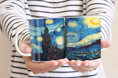 Cuatro Tazas Colección Van Gogh - comprar online