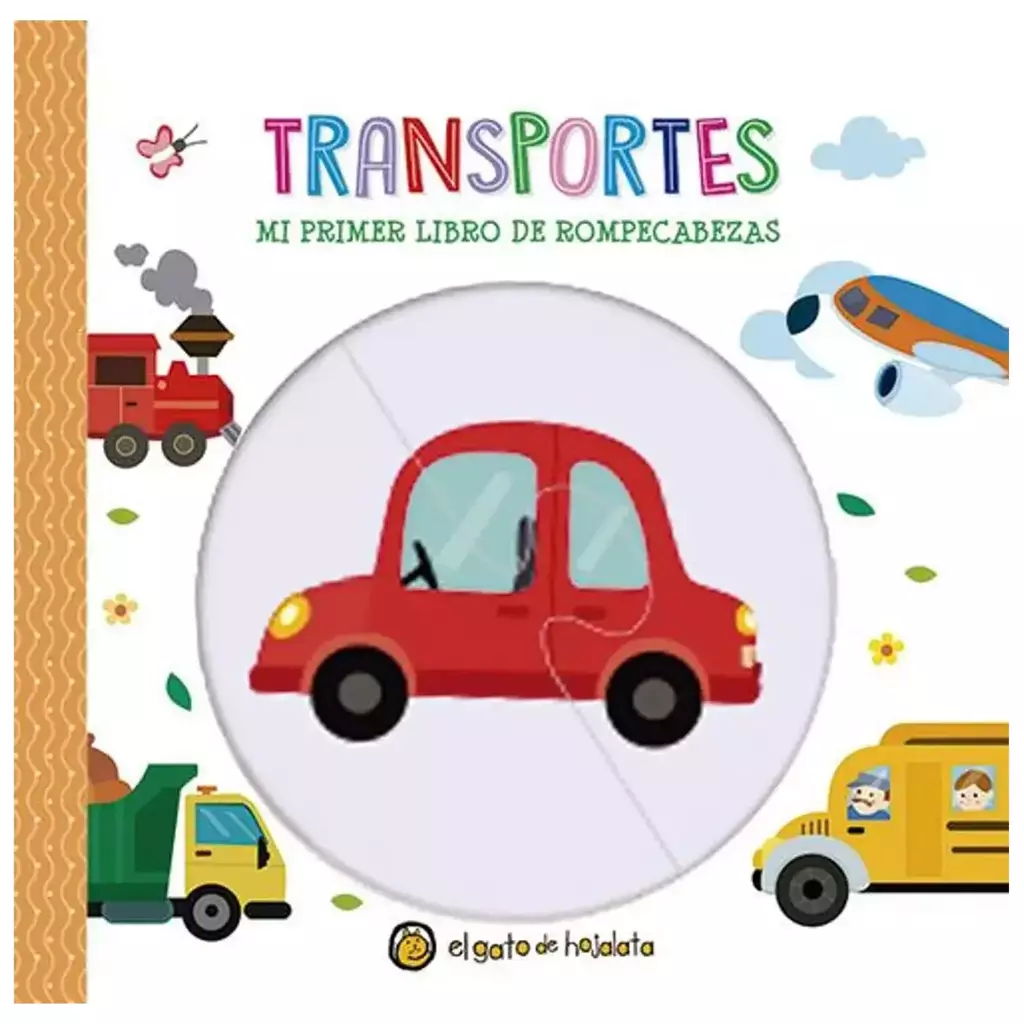 TRANSPORTES, LIBRO DE ROMPECABEZAS