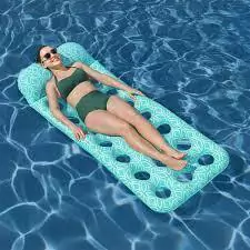 COLCHONETA INFLABLE ATERCIOPELADA