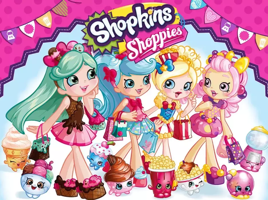 SHOPKINS SHOPPIES PUZZLE X2