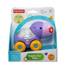 AMIGUITOS POPPY POP FISHER PRICE HIPOPOTAMO