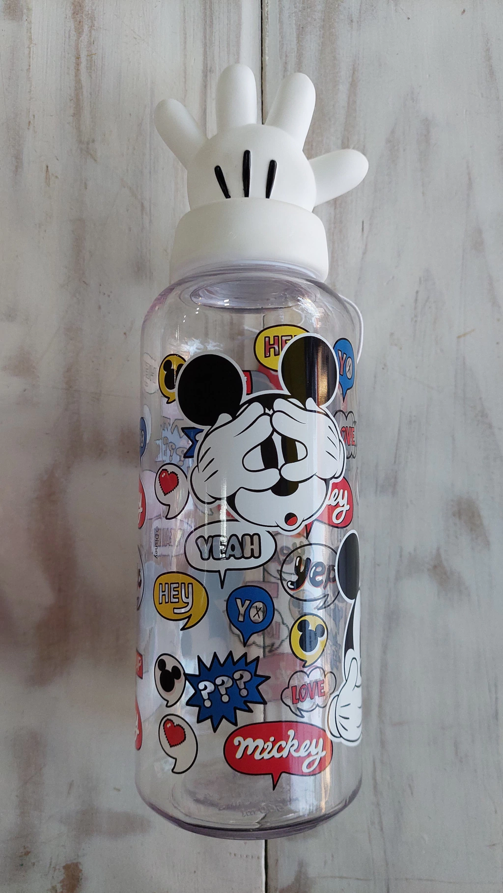BOTELLA PLASTICA MICKEY MOUSE 560ML