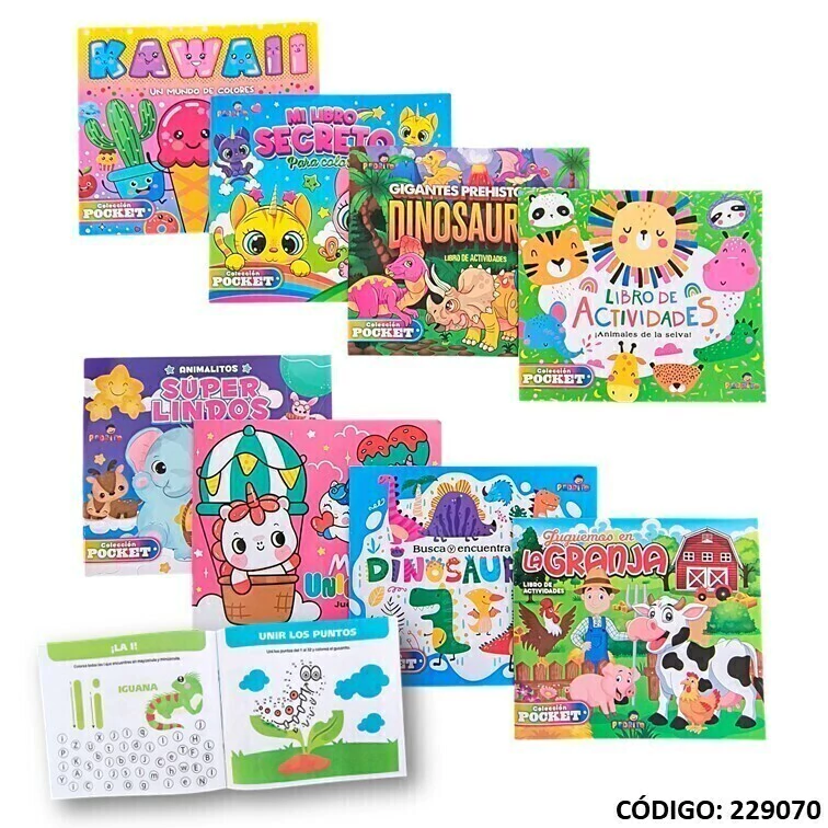 LIBRO ACTIVIDADES COLECCION POCKET