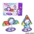 JUEGO FIBRO BLOQUES MAGNETICOS x53 piezas