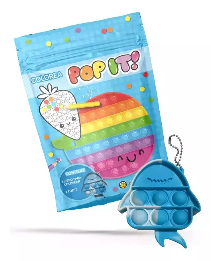 COLOREA POP IT BALLENA
