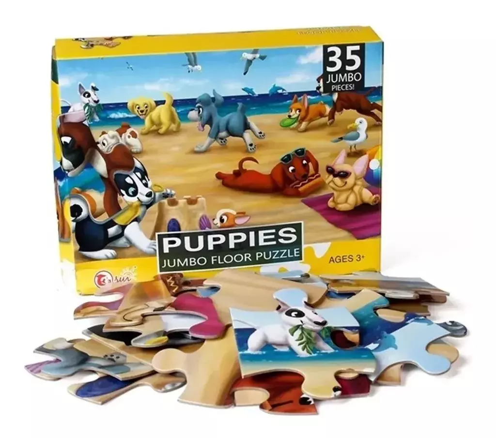 FUNNY LAND ROMPECABEZAS PUPPIES