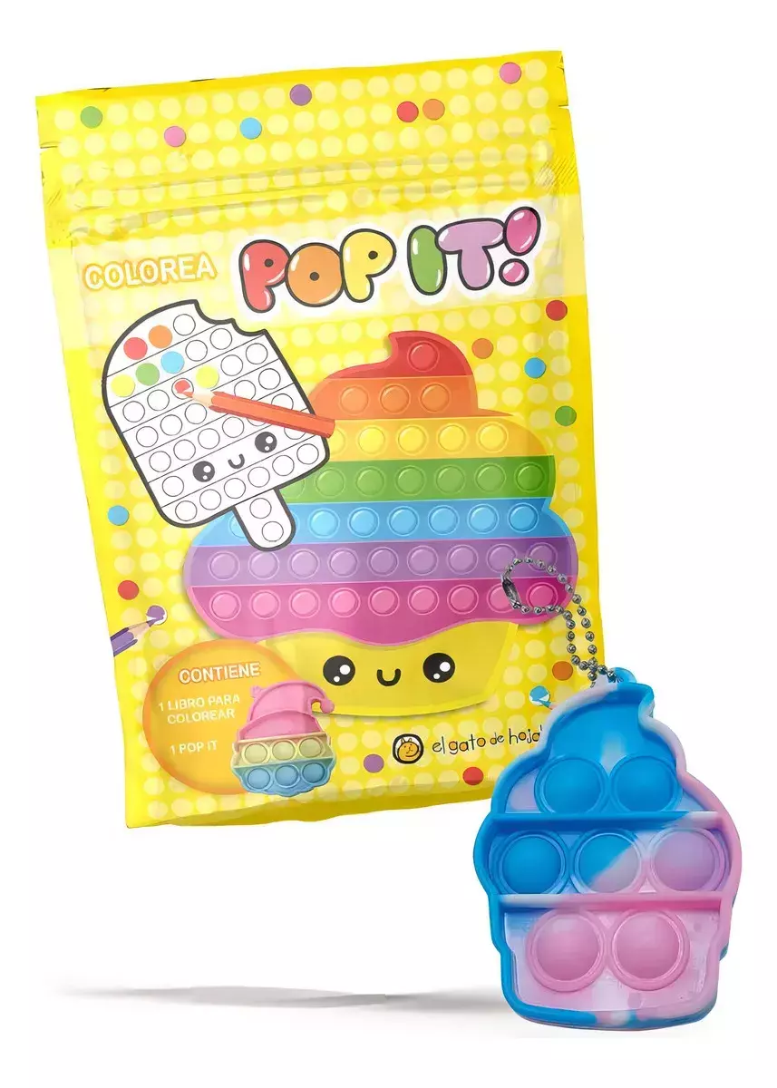 COLOREA POP IT CUPCAKE